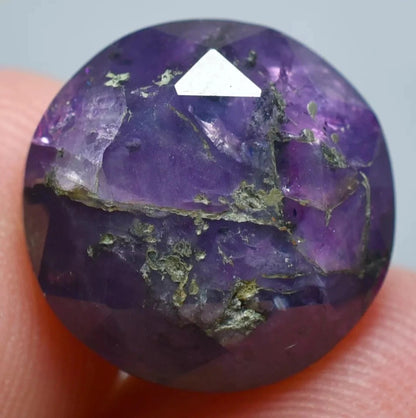 Kashmir Sapphire Cut Gemstone